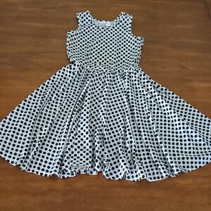 Dot Dot smile tank polkadot. twirl dress size 5/6 GUC